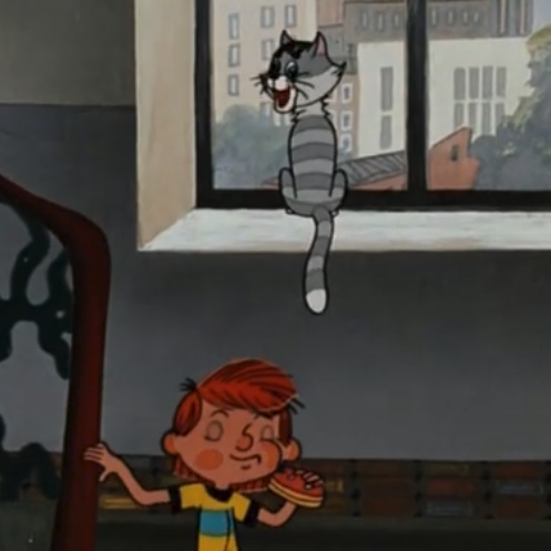 Неправильно ты, дядя Федор, бутерброд ешь...